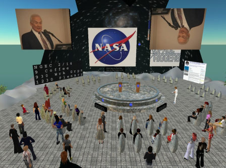 Buzz Aldrin at NGEC2 Buzz Aldrin at NGEC2